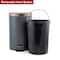 Elama 5 Liter Stylish Grey and Copper Soft Pedal Trash Bin